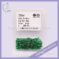 Synthetic 8 Hearts 8 Arrows 1.50mm Star Cut Green Nano Spinel Gemstones